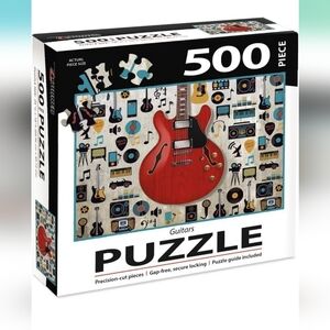 Guitar Puzzle 500 Piece